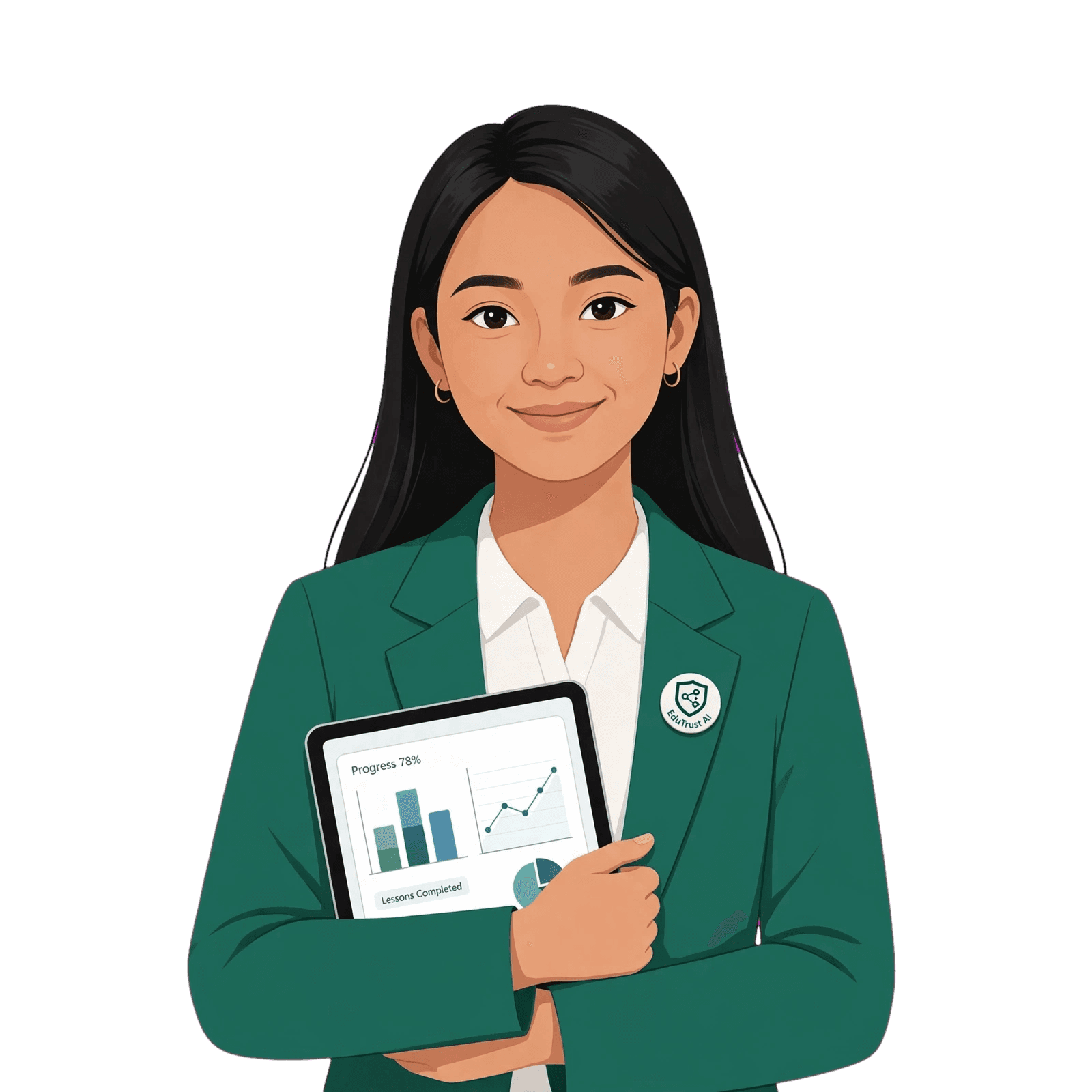 EduTrust AI Mascot